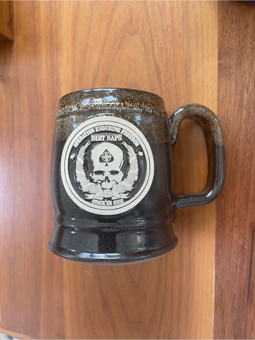 Zero Foxtrot Mug Operation Enduring Freedom Sunset Hill Stoneware Coffee
Cup
